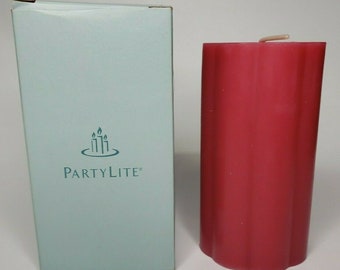Vintage Retired Partylite Pillar Candle 3