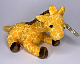 1995 Ty Beanie Baby "Twigs" Retired Giraffe BB7