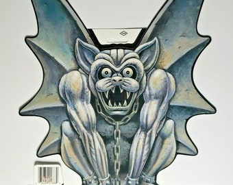 1998 Beistle Co Die Cut Gargoyle Chains  Halloween Wall Decorations New