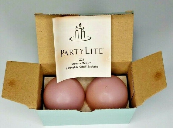 Vintage Retired Partylite aroma melts box of 4 new spring meadow p3j/z24702
