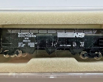 Con-Cor Norfolk Southern 3-Bay Hopper Car N Scale 1652 U U105-31
