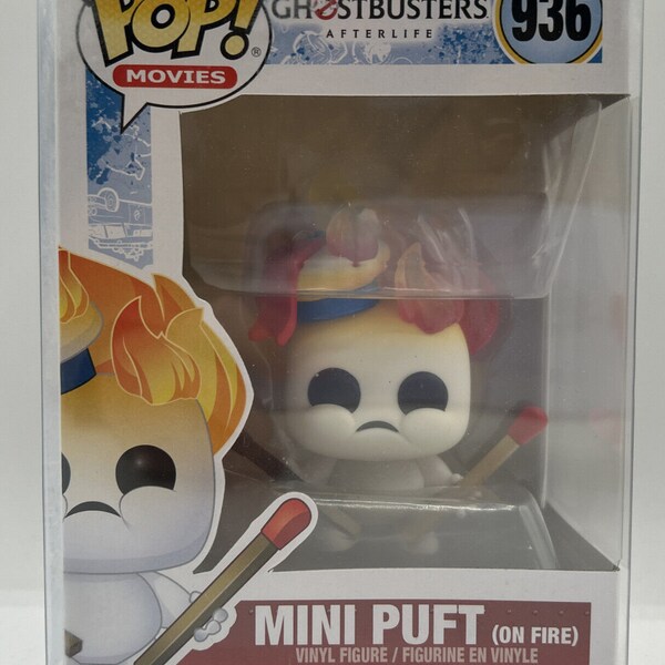 Funko Pop! Ghostbusters Afterlife Mini Puft (On Fire) #936 F1