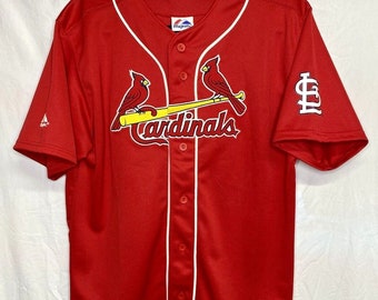 St Louis Cardinals Youth Majestic MLB Baseball jersey Alternate RED