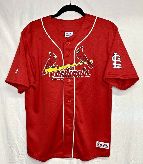 St. Louis Cardinals Pujols #5 Jersery Size 18/20 Majestic SKU U9