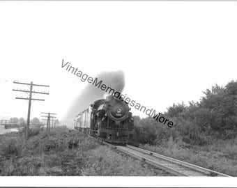 1952 Louisville & Nashville Railroad 244 Steam Locomotive Evansville, IN T2-744