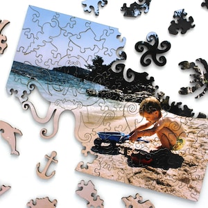 Personalized -Gift, Custom Wooden Jigsaw Puzzle for Adults, Birthday Gift,  Anniversary Gift, Game Night, Picture Puzzle, Photo Puzzle