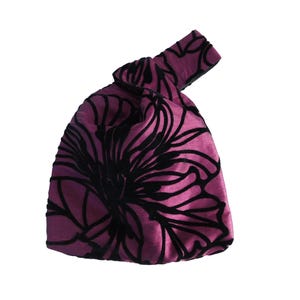 Sac à main à nœud japonais KEIKO/Petit sac à main/Sac à main de soirée/Sac de poignet/Sac réversible