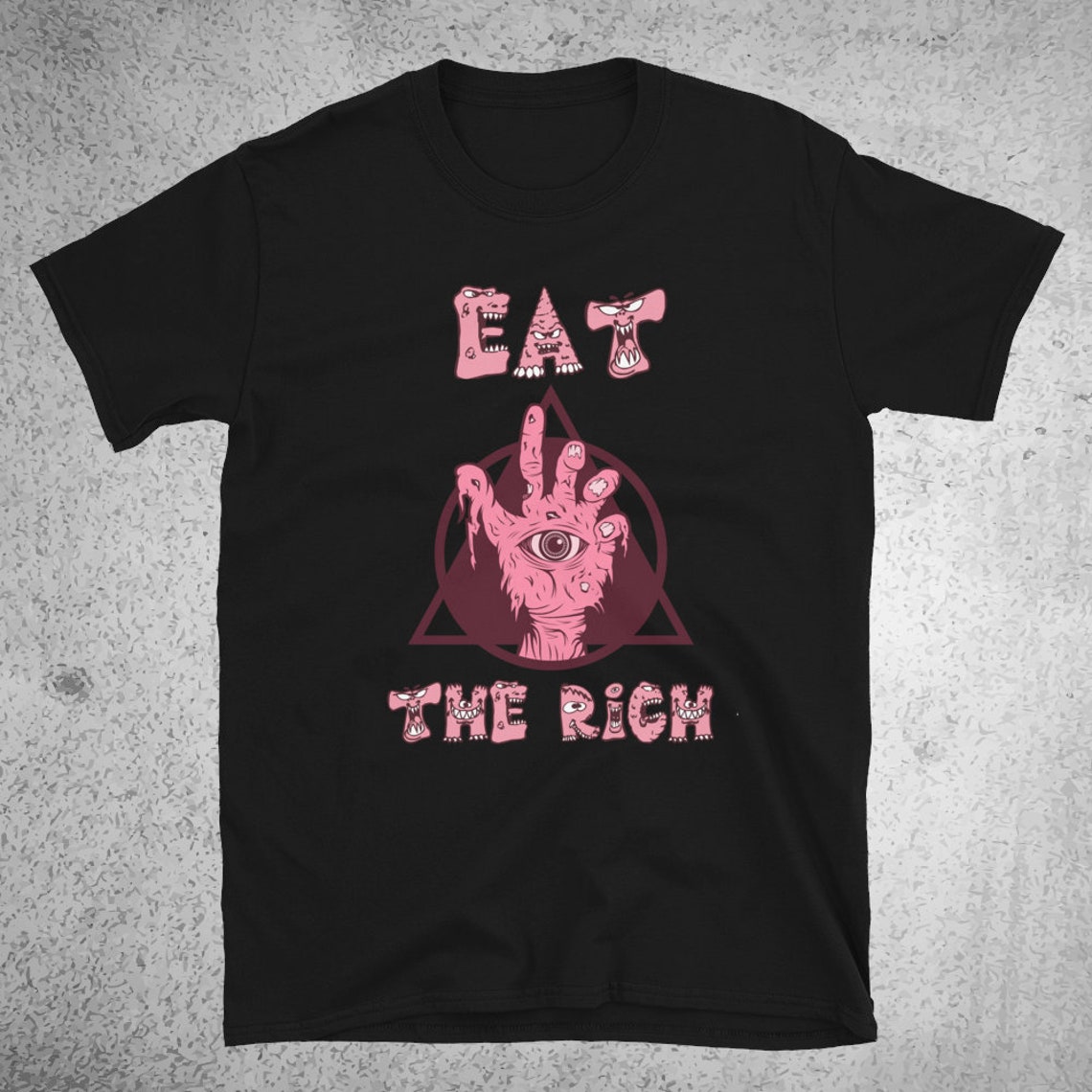 Eat The Rich Shirt Anti Capitalism Shirt Pastel Goth Etsy