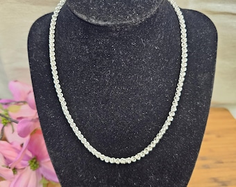 【希少】ヴィンテージ スパイラルチェーン ネックレス 56cm シルバー 925 スターリングシルバー スパイラルチェーン、スワールチェーン、925