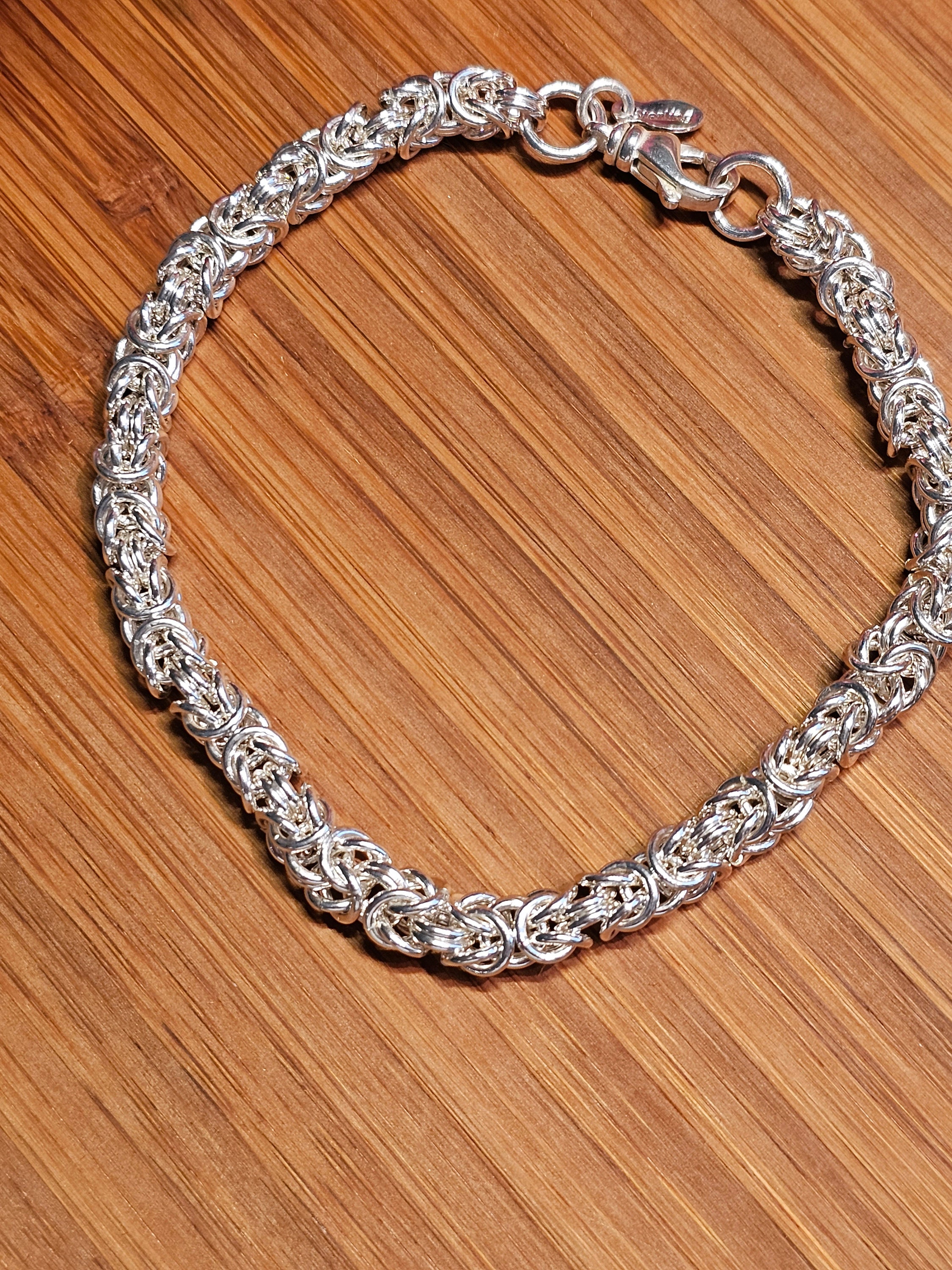 Silver Byzantine Bracelet