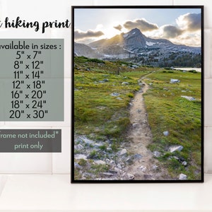 Sierra Nevada Backcountry Photography Print / Trail Views [Mammoth Lakes, Eastern Sierra, Hiking, Sierra Nevada, Landscape Photography]