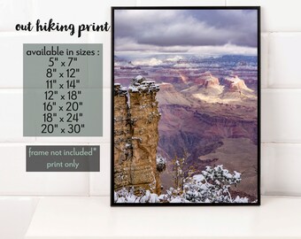 Grand Canyon Photography Print Morning Light [Wall Art, National Parks, Travel, Nature, Arizona, Desert Views, GCNP, Landscape Photography]