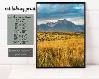 Mount Morrison Print [Mammoth Lakes, Mountain Lovers, Eastern Sierra, Convict Lake, Sierra Nevada, Landscape Photography, Mono County]