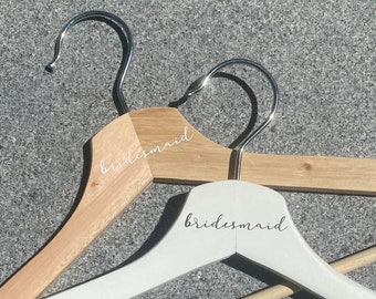 Bridesmaid Wedding Coat Hanger | Coat Hanger | Bridesmaid Gift | Bridesmaid Proposal Box |