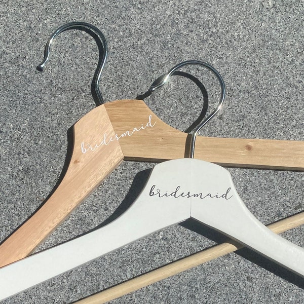 Bridesmaid Wedding Coat Hanger | Coat Hanger | Bridesmaid Gift | Bridesmaid Proposal Box |