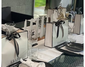 Large Personalised Bag | Bridesmaid Proposal | Gift Bag | Gift Box Alternative | Bridesmaid Gift Box | Bridal Party | Birthday | Christmas
