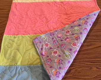 Eulen Baby Quilt