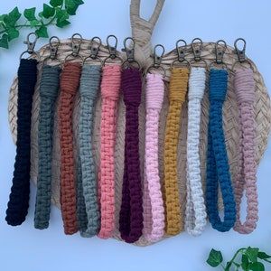 Schlüsselanhänger,Handgefertigter Schlüsselanhänger aus Makramee