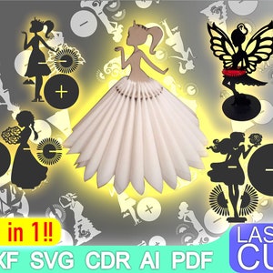 13 Napkin Halter Laser geschnitten Datei, CNC-Router, Digital, Vektor-Dateien, Dxf, Cdr, Ai, Svg