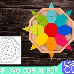 Wooden tetris game vector for CNC svg vector file, vector cut file, digital vector art, cnc, cnc file, cnc pattern, cnc cut