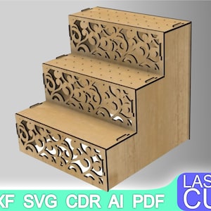 Ständer, Ständer Svg, Ständer Laser geschnitten, Messerständer Laser geschnitten Datei, CNC-Router, Digital, Vektor-Dateien, Dxf, Cdr, Ai, Svg