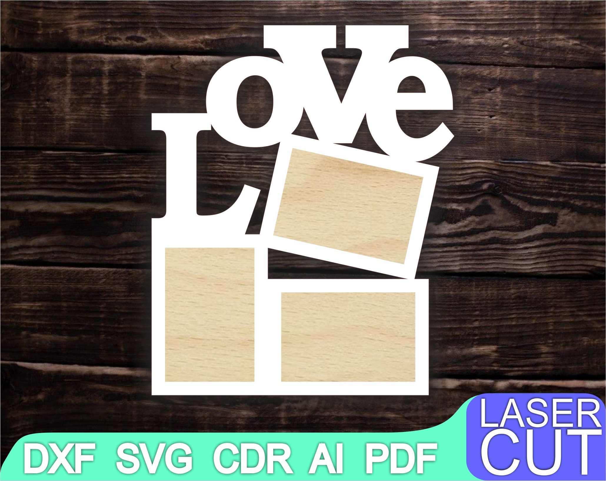 Photo Frames 17 Files Laser Cut CNC Cutting CNC Router Etsy