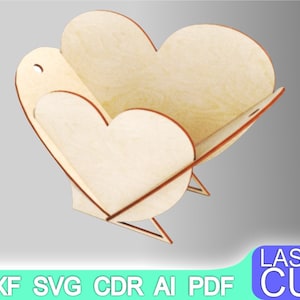 Organizer Laser cut files SVG DXF, CDR vector plans, laser file, cnc pattern, cnc cut, laser cut, Digital, Vector Files, Cdr, Ai, Svg
