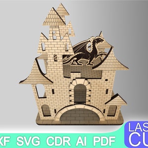 Casa de té. archivos cnc DXF, CDR, SVG, archivos dxf para cnc, archivos cortados por láser, archivos vectoriales, plan de corte vectorial, planes cnc, cnc