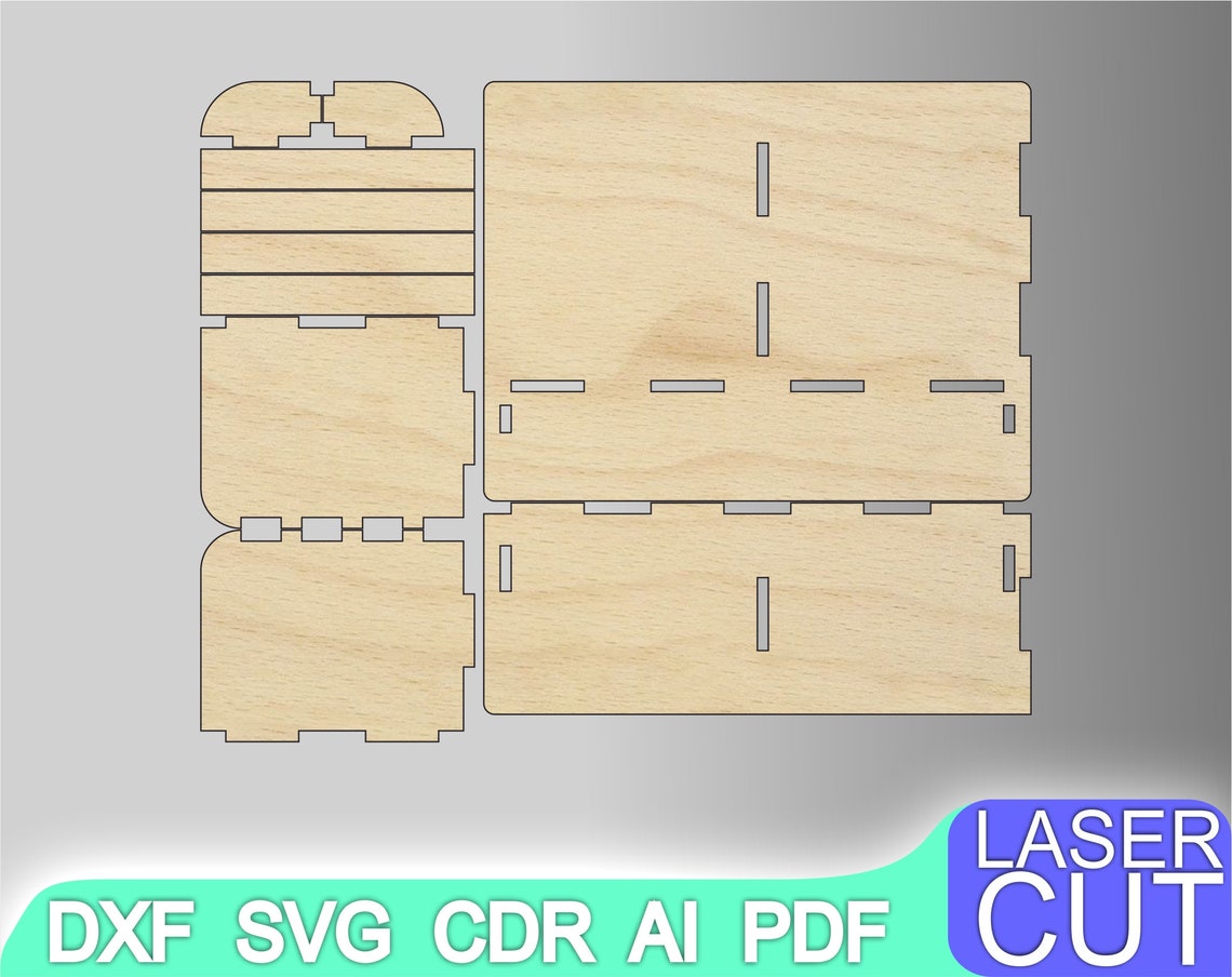 Shelves Laser Cut Files SVG DXF CDR Vector Plans Laser File | Etsy