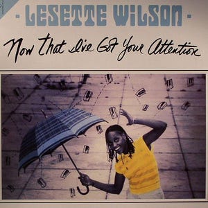 Lesette Wilson Now That I&#39;ve Got Your Attention LP 1974 Vintage Soul Funk Vinyl Record Rare Collectible NM