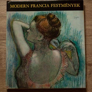 Modern French Paintings 1965 Vintage Book modern art