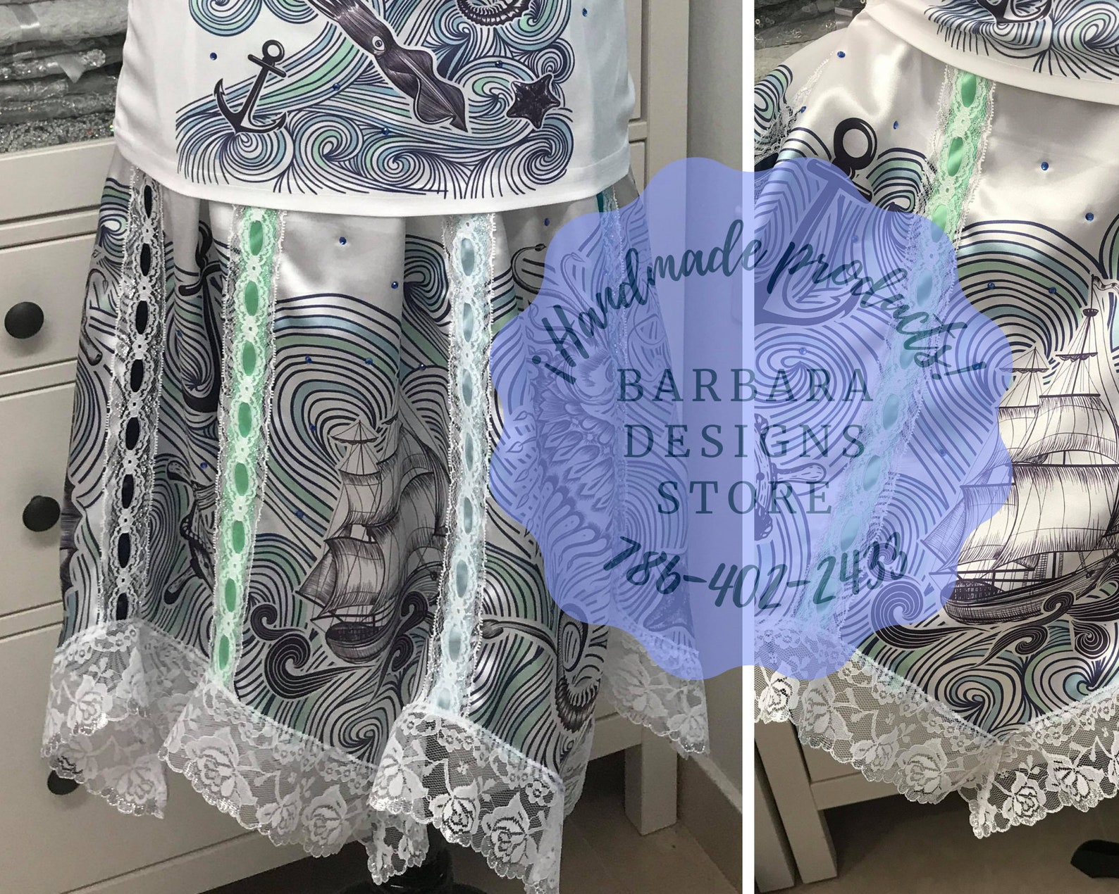 Yemaya Embroidery Brief main image 1