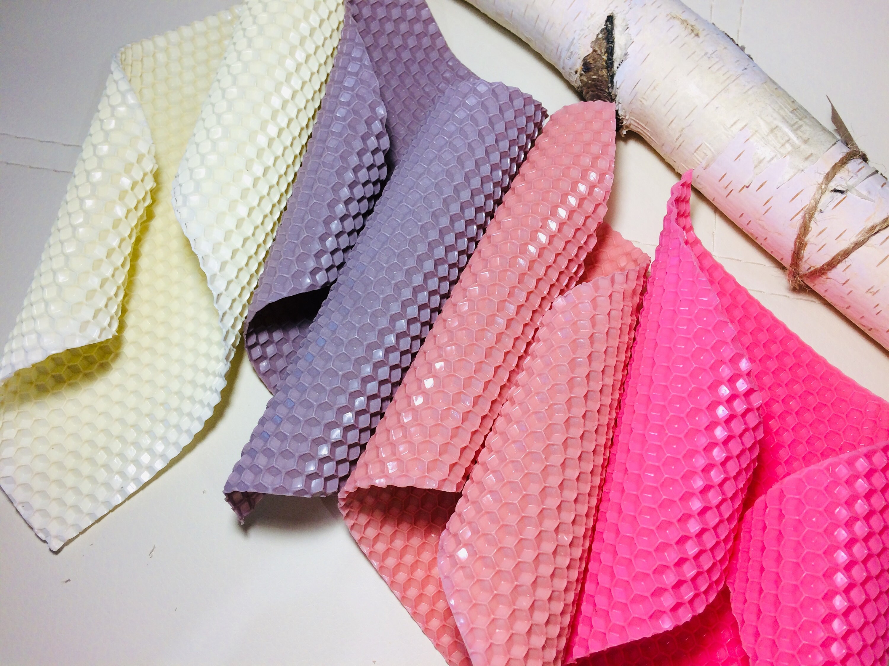 Sheets of beeswax Colored sheet of beeswax For candles Etsy