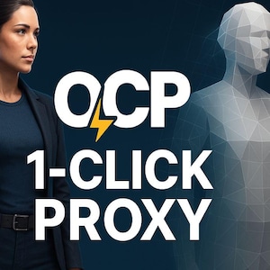 OCP V4 2025 Clone a proxy instance to your mesh or choose frpom presets or create and add your own proxy me to speed up the 3d viewport