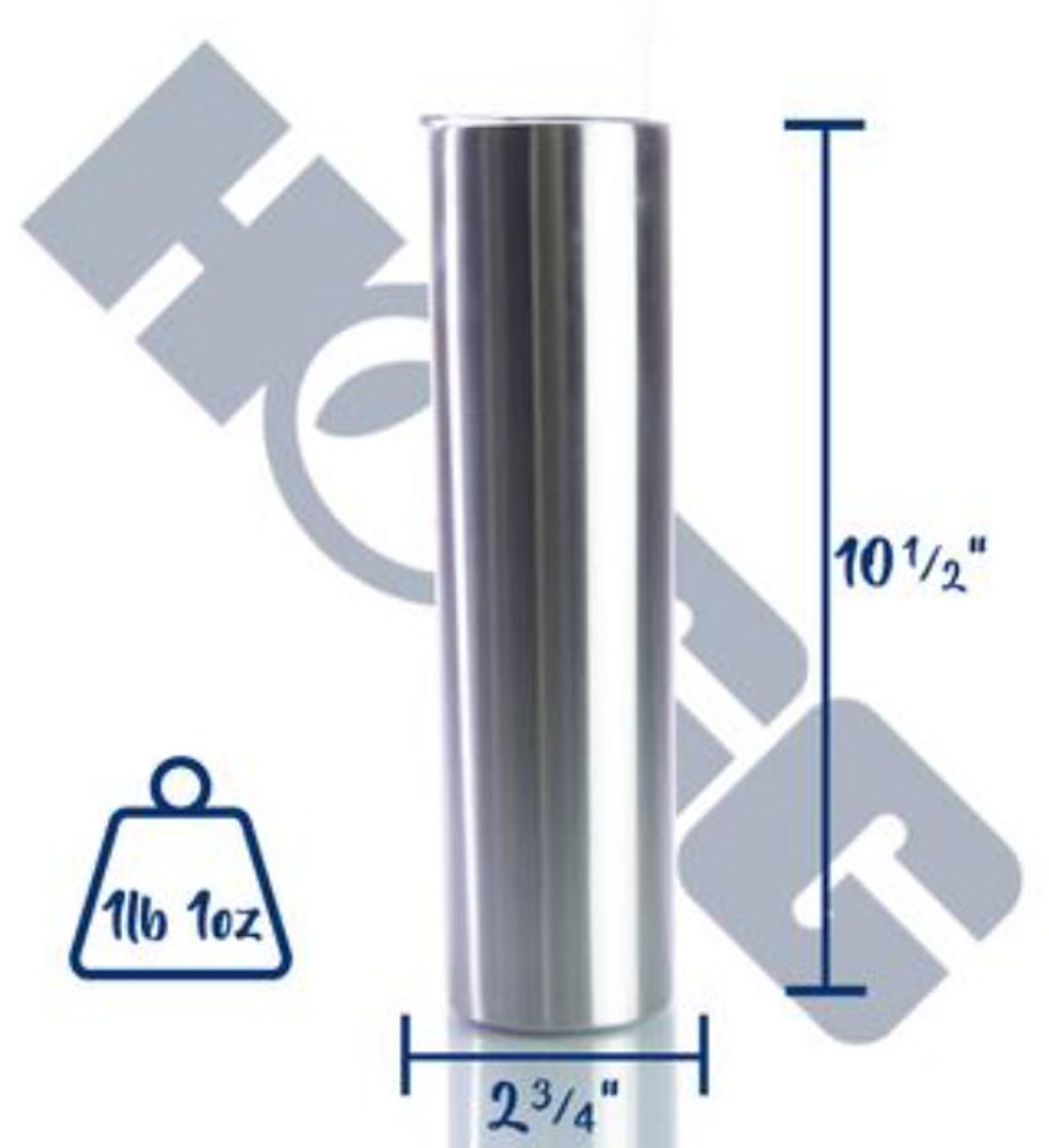 Hogg 20oz Skinny Tumbler Dimensions