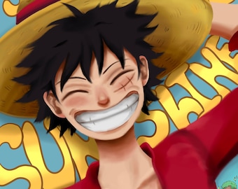 Sunshine Anime Print Poster