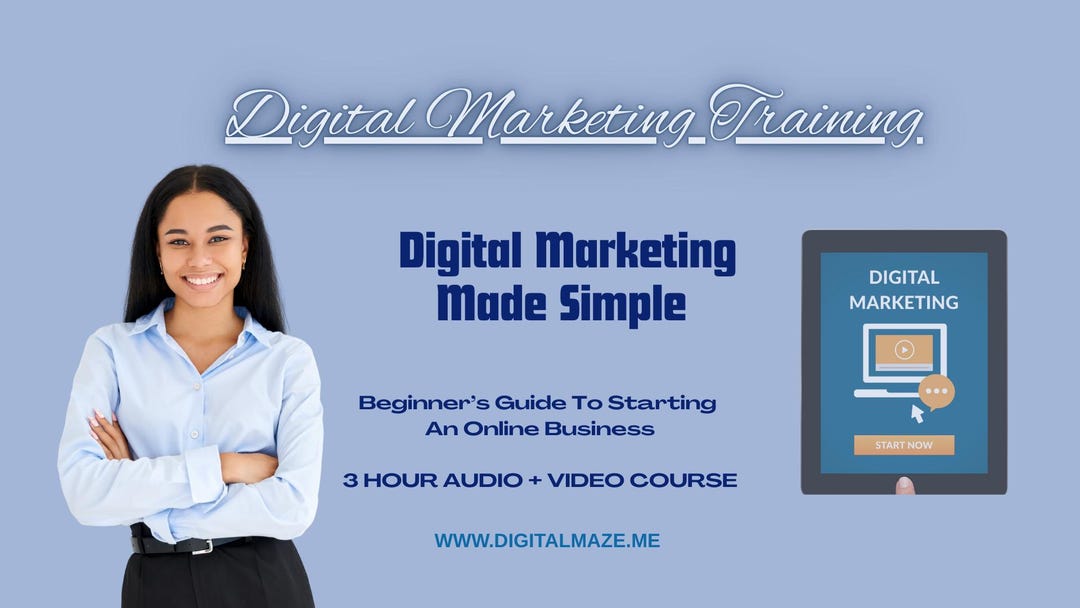 Digital Begining Digital Marketing Made Simple for Beginners... - Etsy