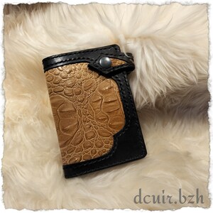 Cartera “piel de dragón”