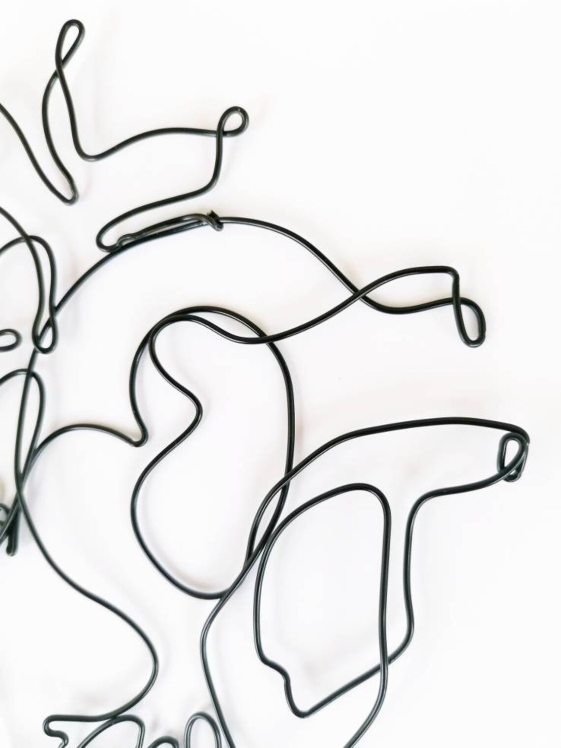 Wire Heart Sculpture Anatomy Heart Wall Art Anatomical Etsy