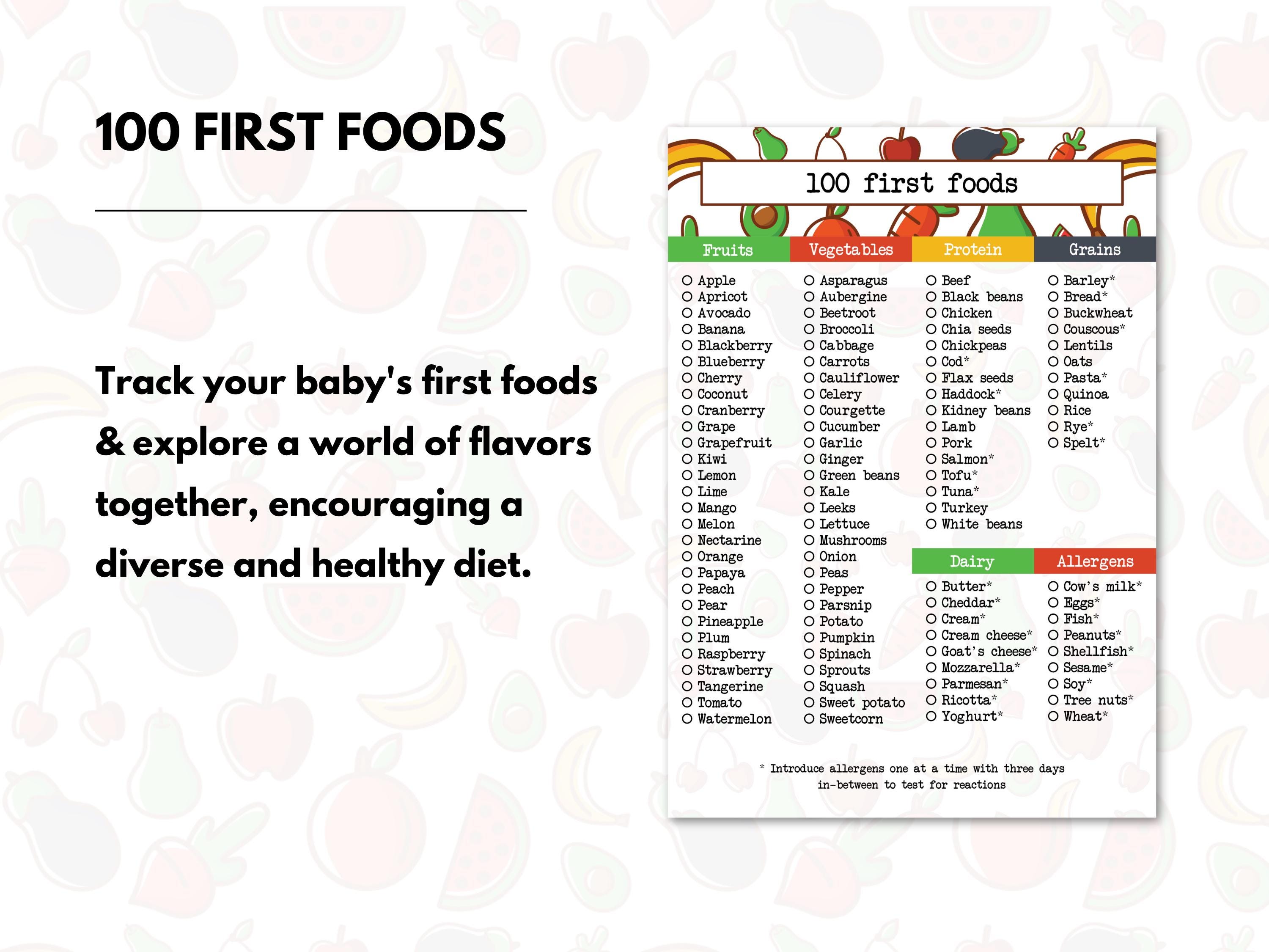 baby-s-first-100-foods-printable-etsy