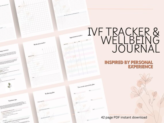 Digital IVF tracker & wellbeing journal