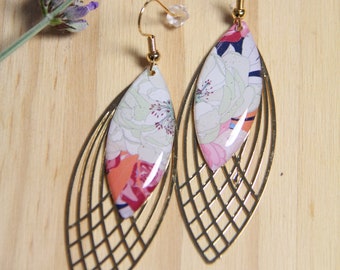 PIVOINE, Boucles d&#39;oreilles