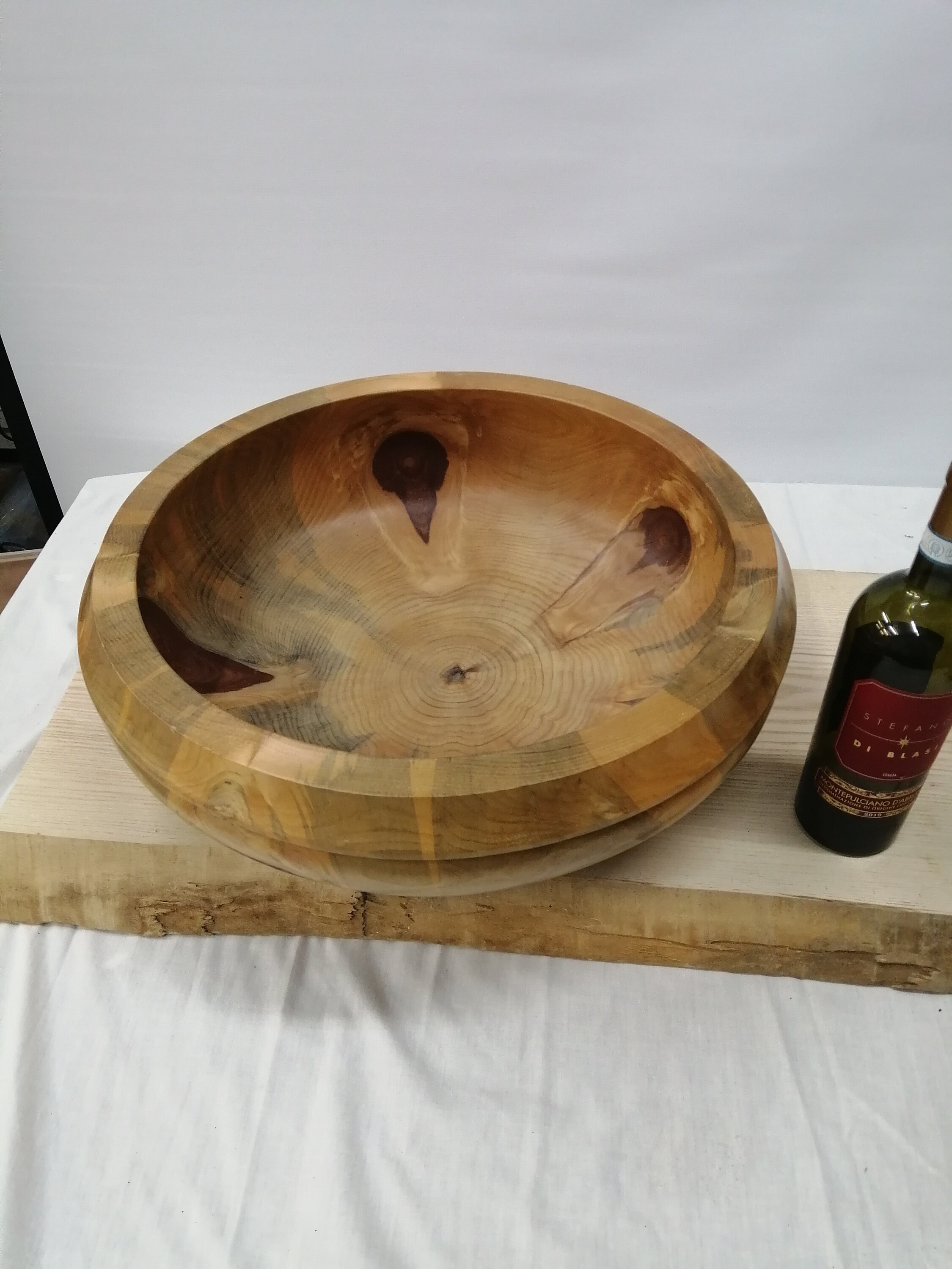 Very Large Spalted Monkey Puzzle Bowl Etsy UK