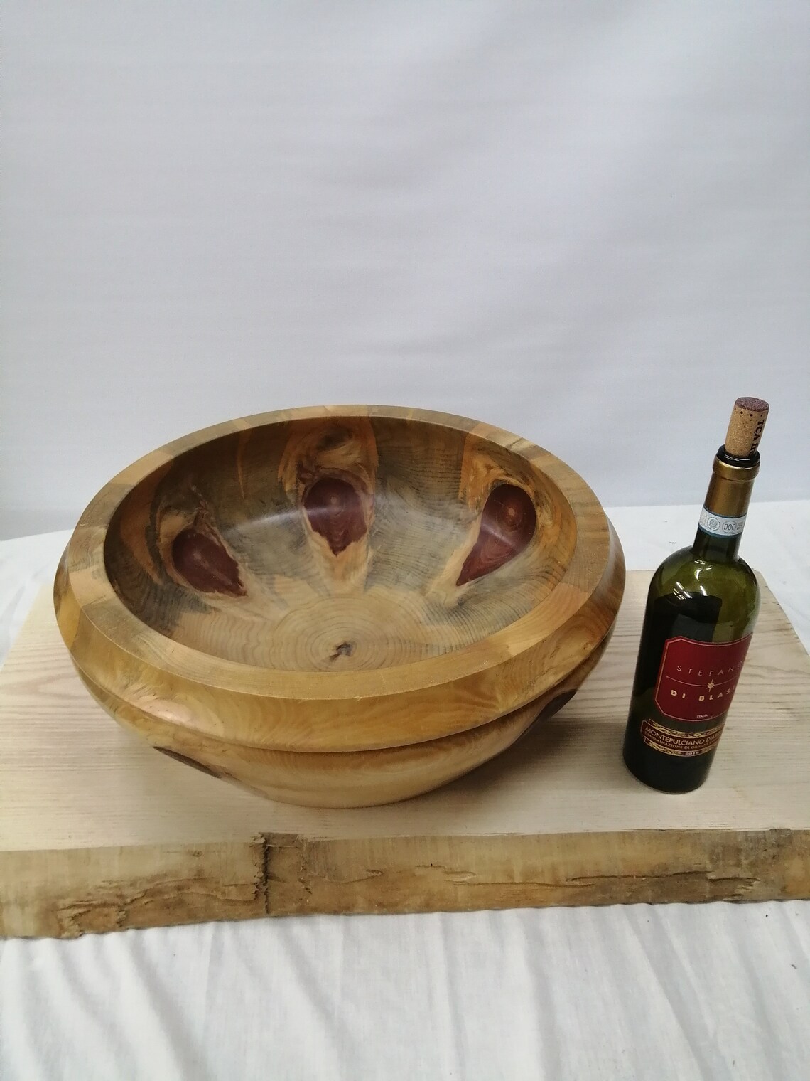 Very Large Spalted Monkey Puzzle Bowl Etsy UK