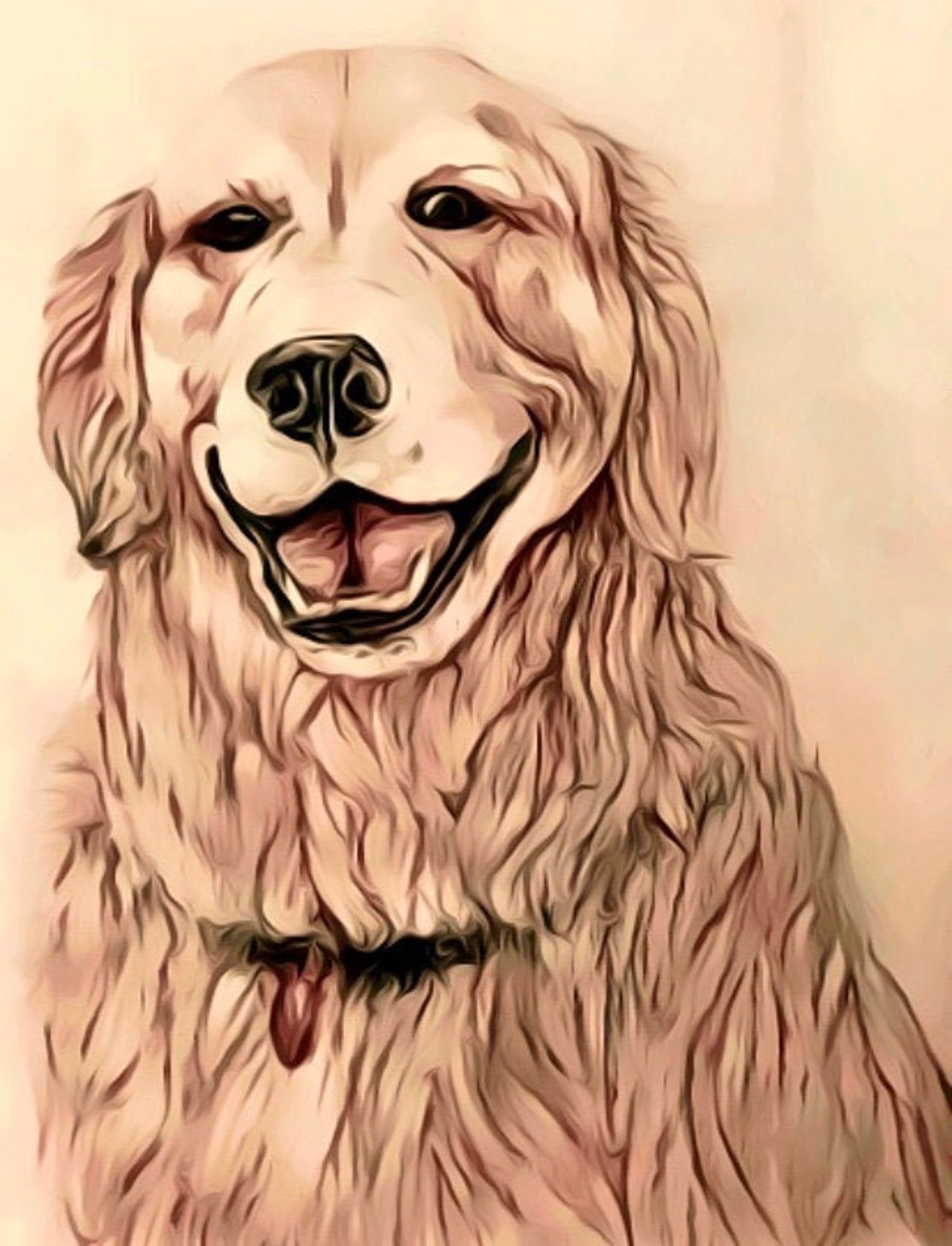 Golden Retriever Etsy