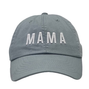 Adult &quot;MAMA&quot;,Adults Embroidery baseball hat,Custom Gift for Mama,Trendy gift for mom,Mother’s Day gift,Gift for women