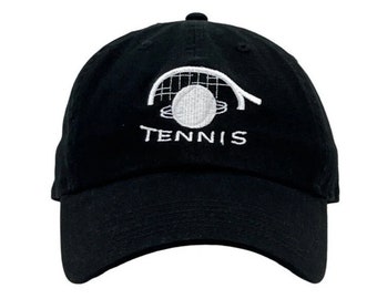 Tennis Embroidery Hats,Custom Adult and Children Tennis Embroidery Baseball caps,Mom&Dad baseball hats,Game Day Cap,Baseball Atletic cap