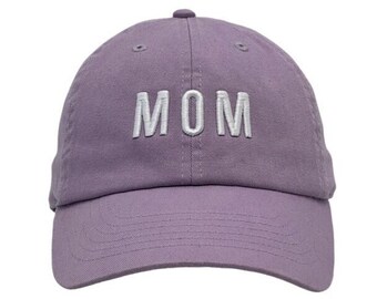 3D Puff "MOM",Adults Embroidery Hat,Adult Custom Baseball hats for Mom,Trendy gift for MOM,Mother’s Day gift,Special gift for Mom