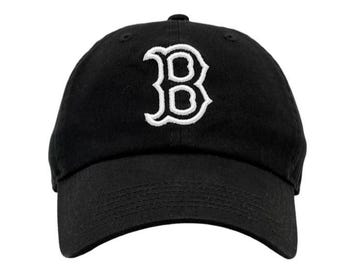 3D Puff  "B "  Baseball Cap, 100% Cotton Adjustable Hat ,Adult &Child ,Custom Hat and Thread Color