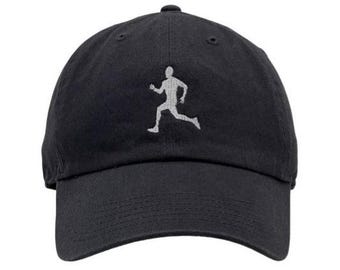 Runner Embroidery Baseball Cap, Custom Athletic Hat
